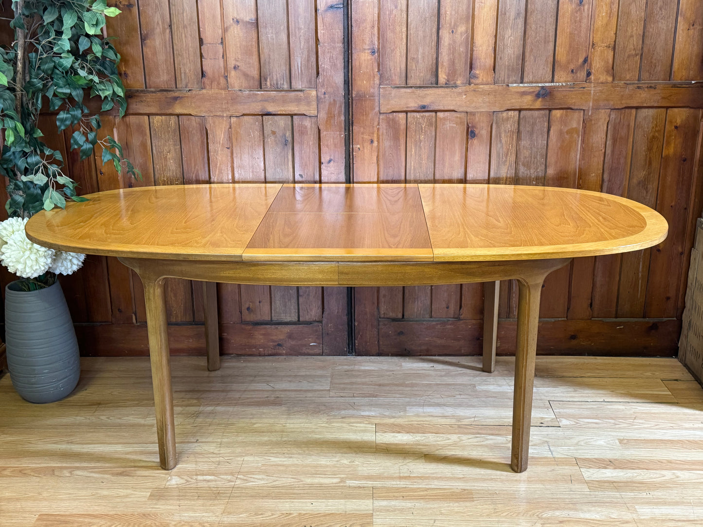 Vintage Teak Extending Dining Table by Nathan \ Mid Century Kitchen Table