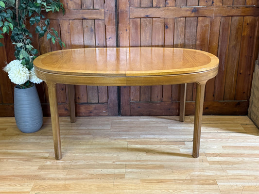 Vintage Teak Extending Dining Table by Nathan \ Mid Century Kitchen Table