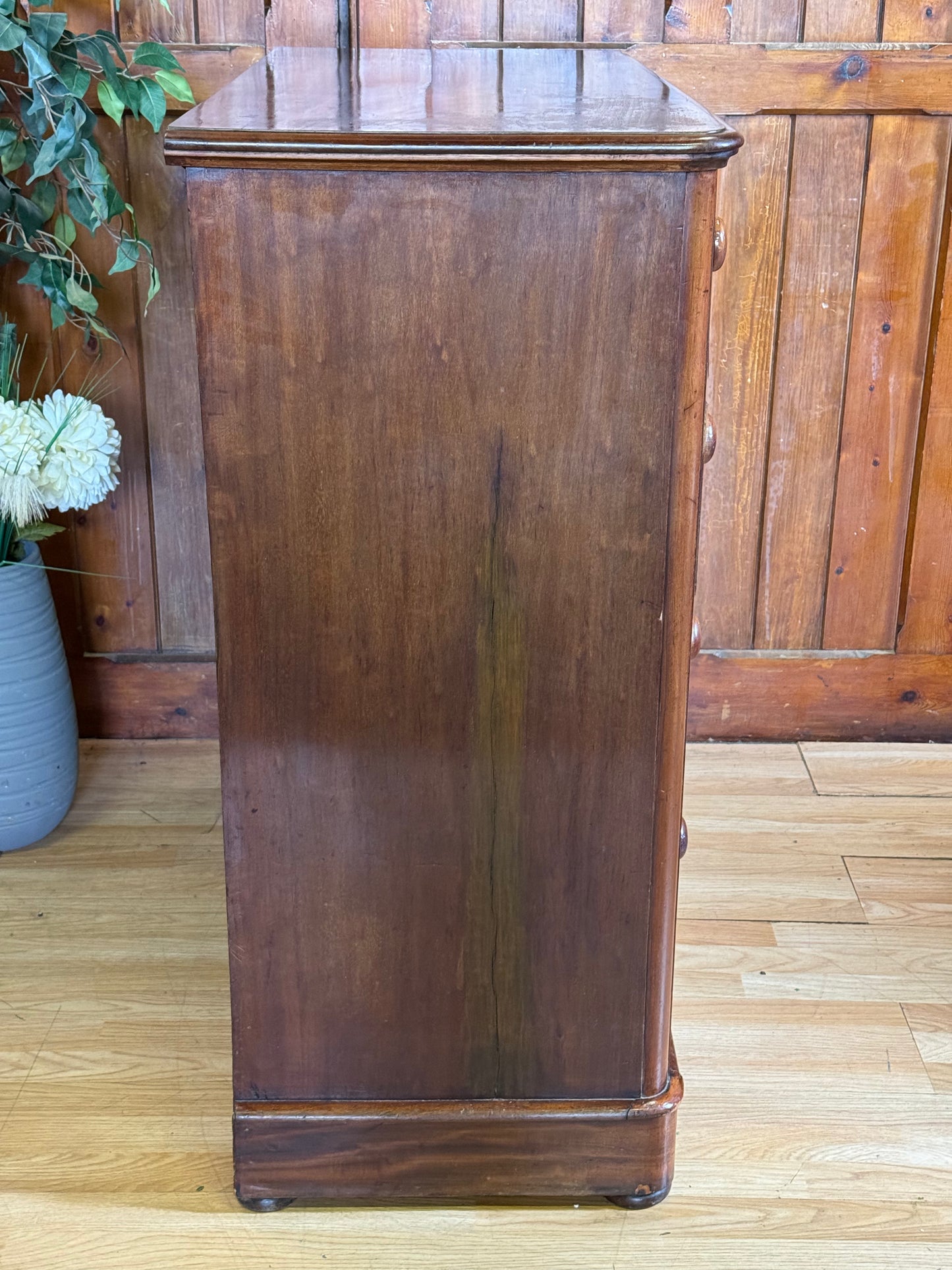 Victorian Chest Of Drawers \ Antique Mahogany Drawers \ Bedroom Storage Draws