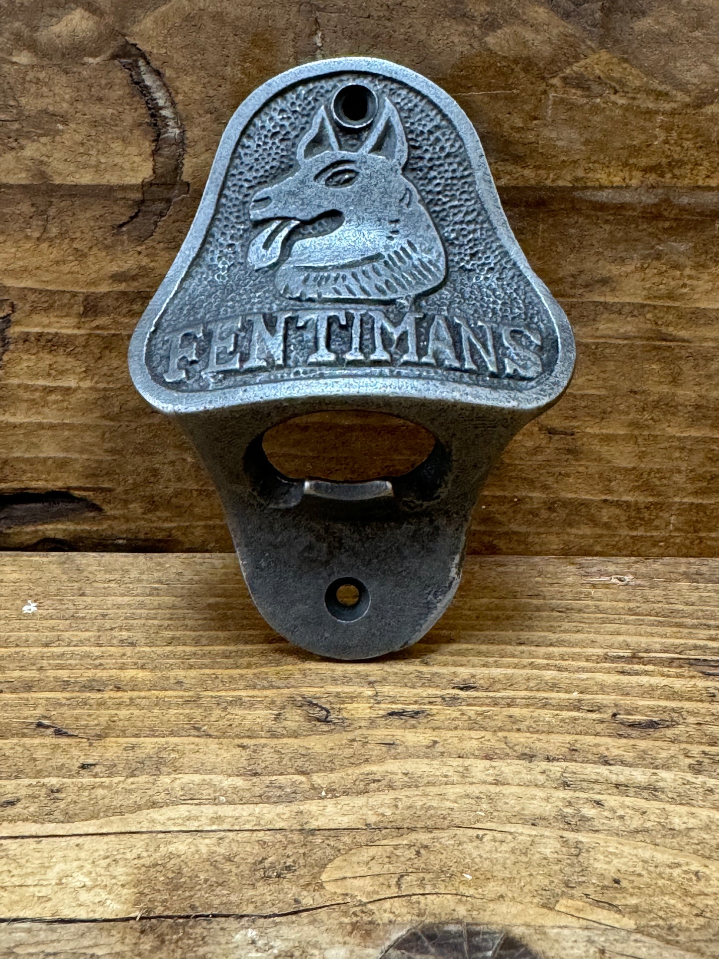 FENTIMANS \ Cast Iron Wall Mounted Bottle Opener \ Vintage Style Home Bar