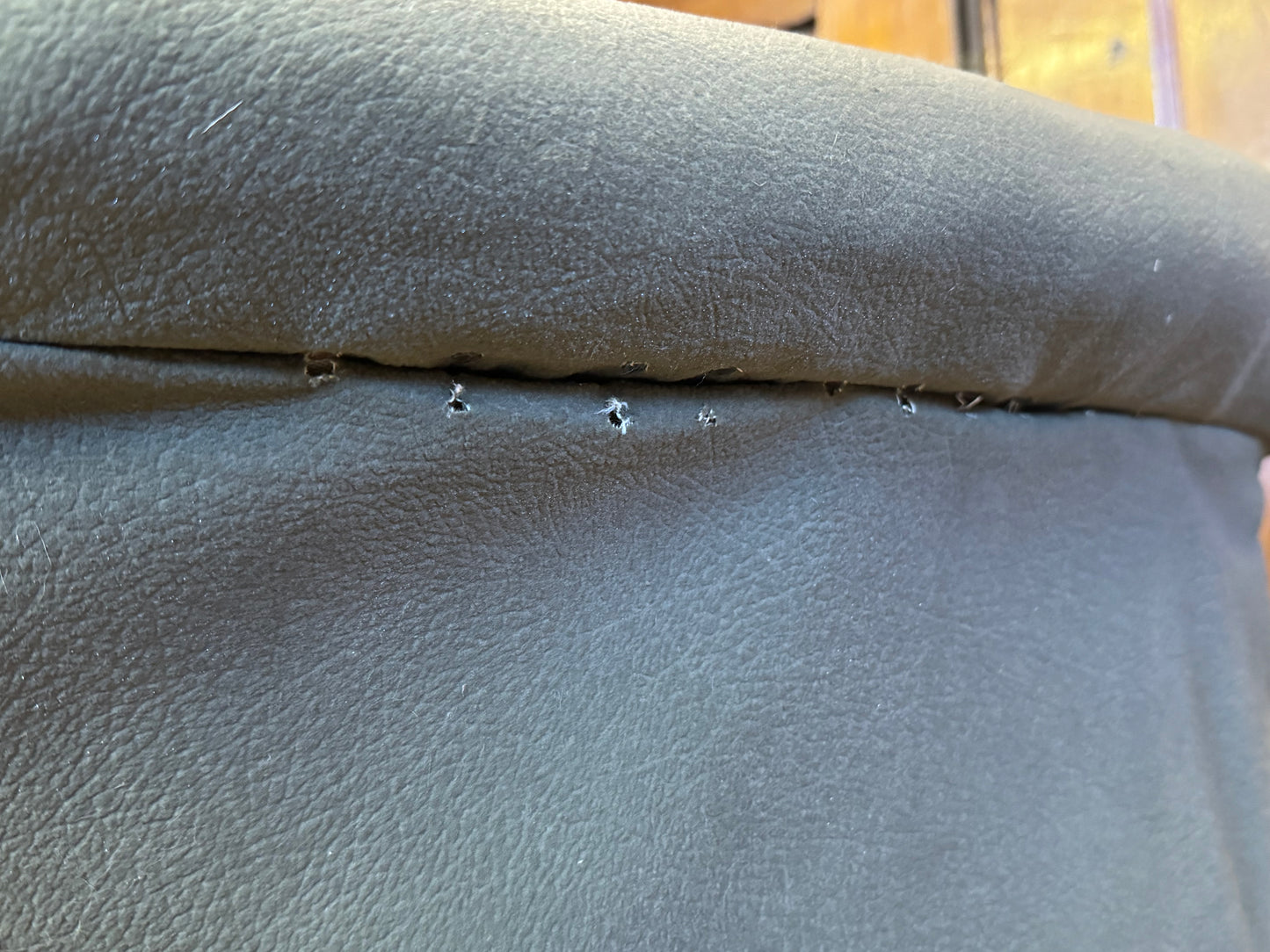 Vintage Chesterfield Style Desk Chair by William Hands For Restoration