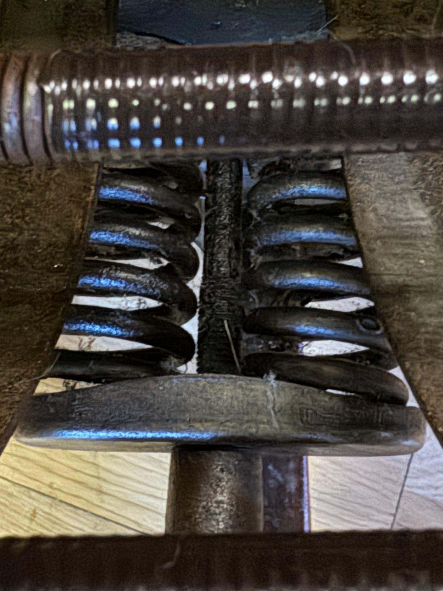 Vintage Chesterfield Style Desk Chair by William Hands For Restoration
