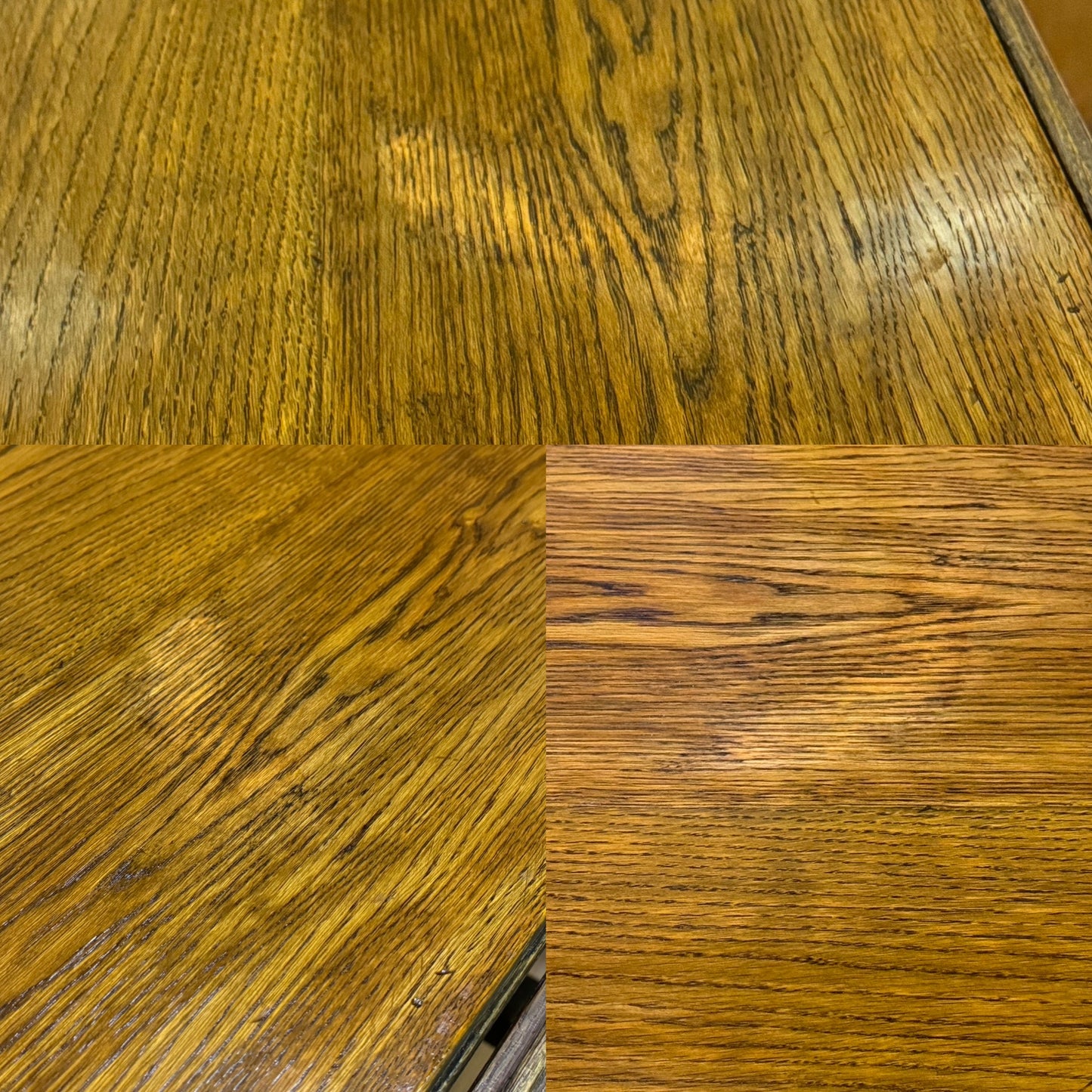 Large Quality Distressed Oak Gate Leg Drop Leaf Table By Titchmarsh and Goodwin
