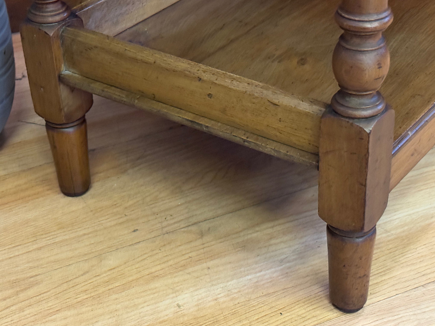 Victorian Etagere Shelving Unit \ Deep Antique Bookcase \ Buffet Serving Shelves