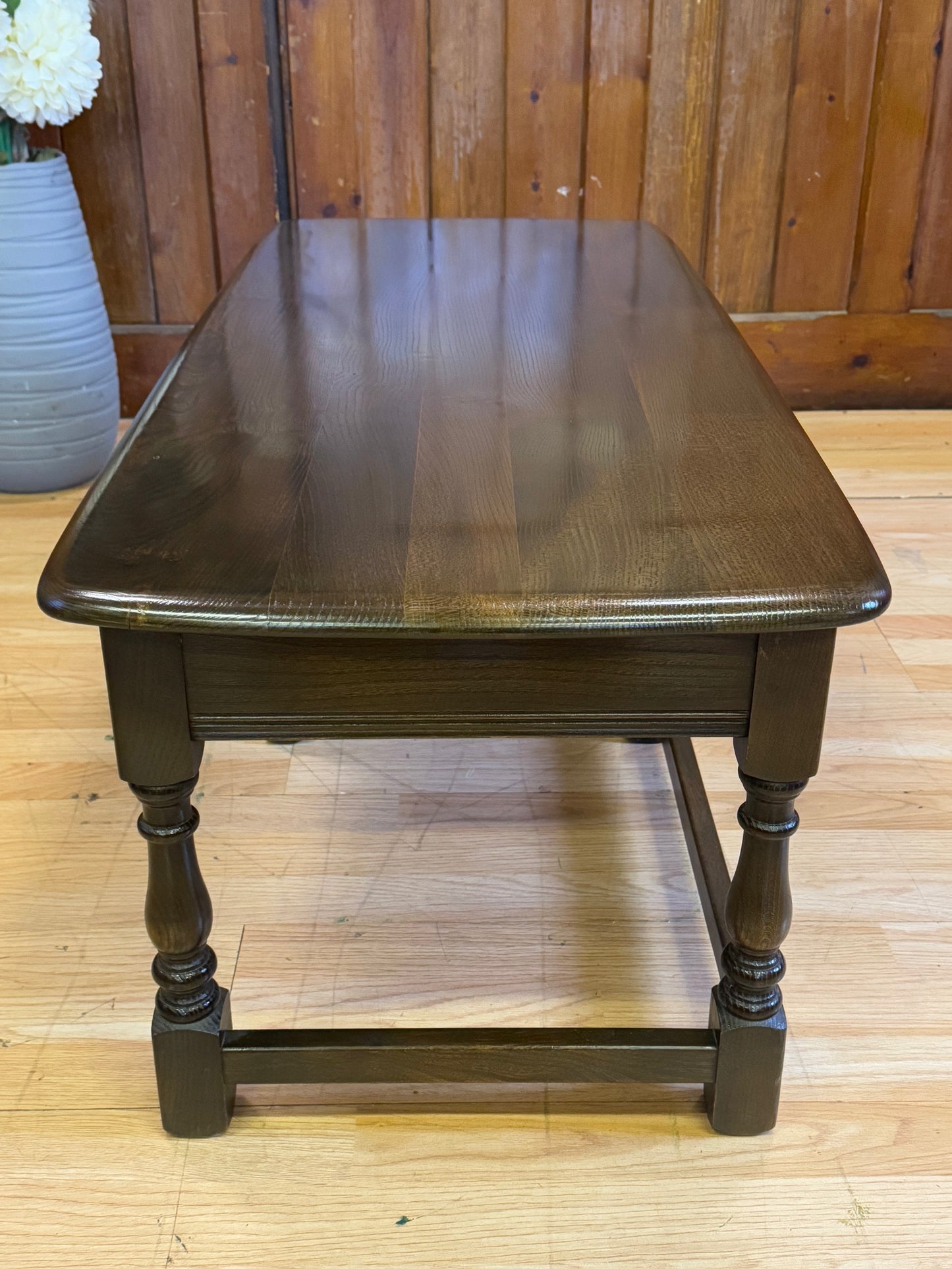 Vintage Ercol Trinity Nest of Tables \ Elm Coffee and Side Tables \ Model 732/3