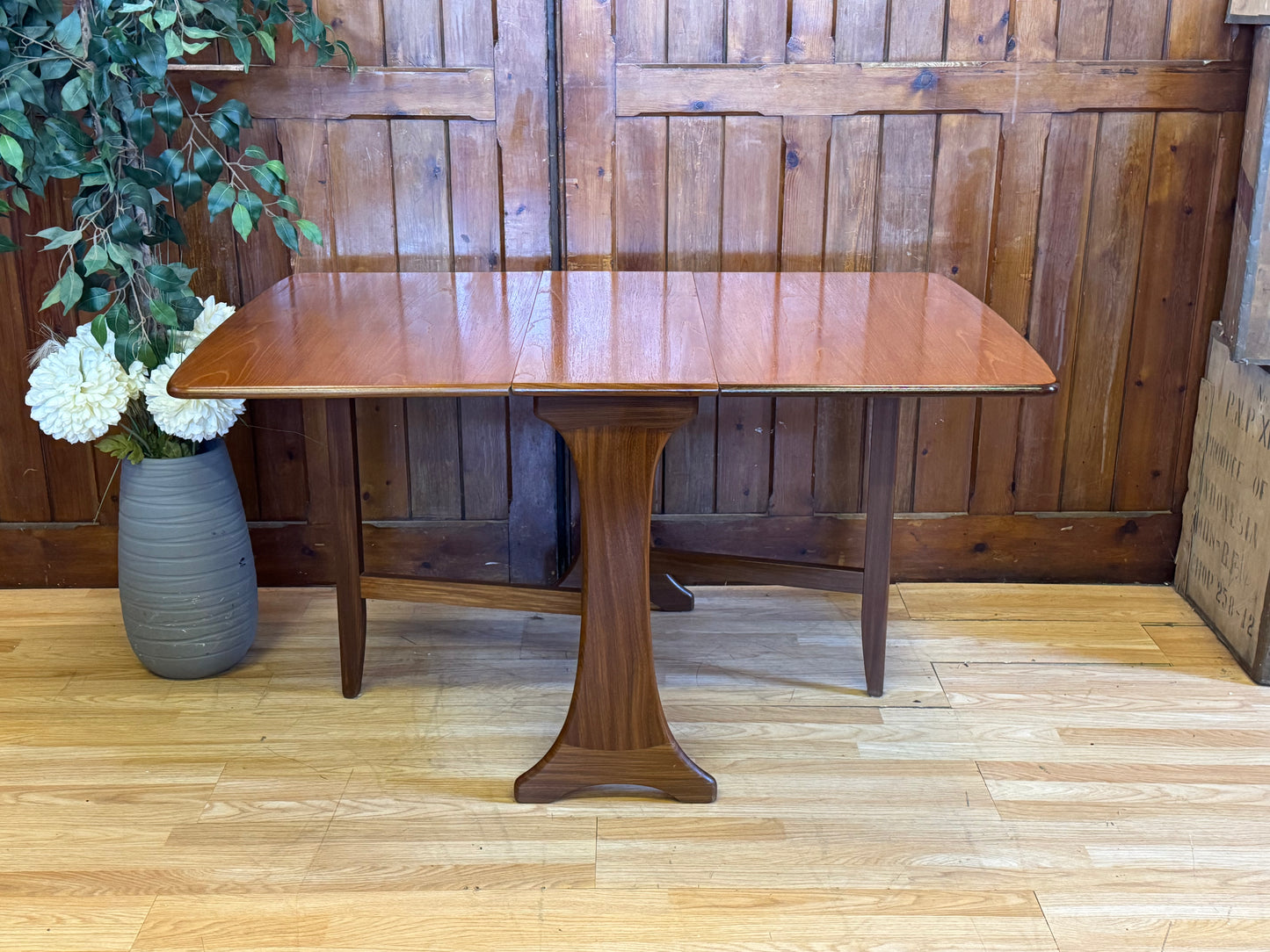 G Plan Drop Leaf Teak Dining Table \ Mid Century Kitchen Dining Table B