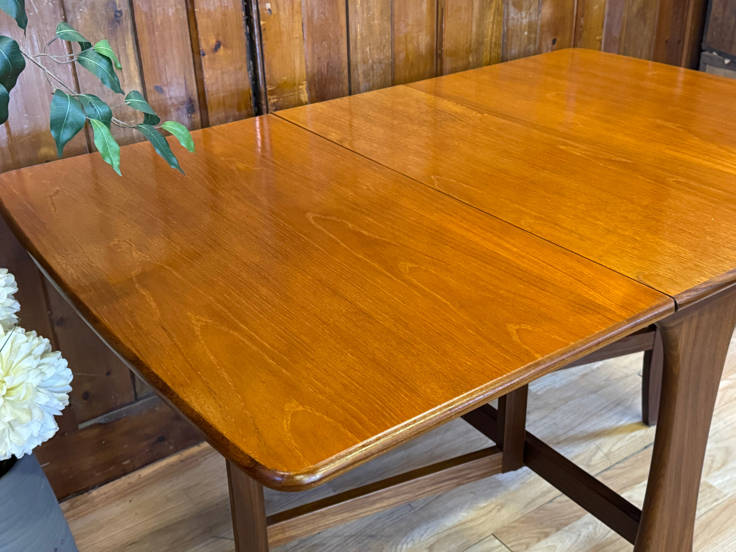 G Plan Drop Leaf Teak Dining Table \ Mid Century Kitchen Dining Table B