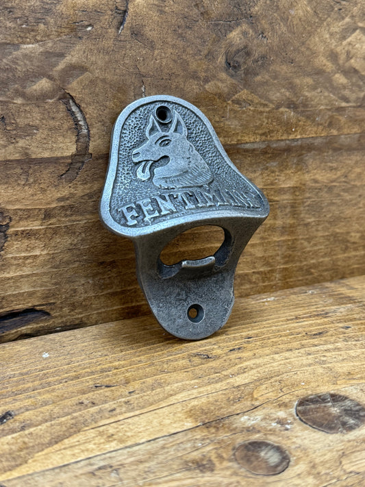 FENTIMANS \ Cast Iron Wall Mounted Bottle Opener \ Vintage Style Home Bar