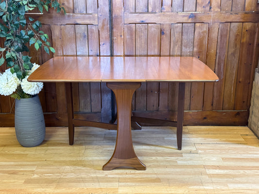 G Plan Drop Leaf Teak Dining Table \ Mid Century Kitchen Dining Table